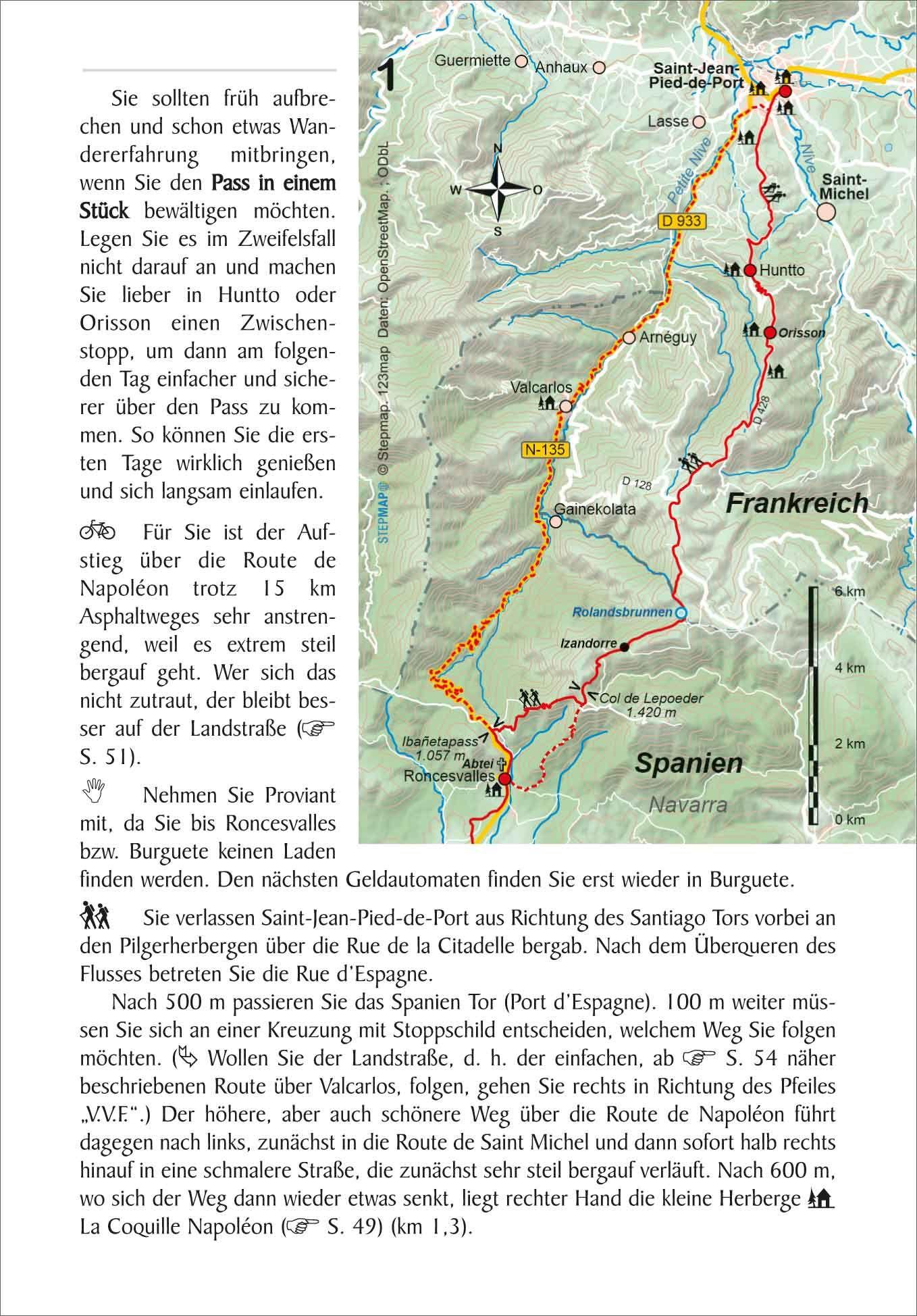 Beispielinhalt (Bild) Spanien: Jakobsweg Camino Francés