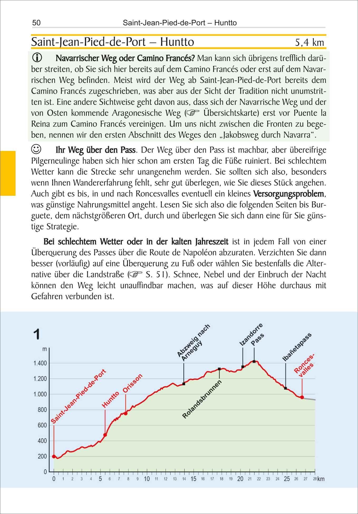Beispielinhalt (Bild) Spanien: Jakobsweg Camino Francés