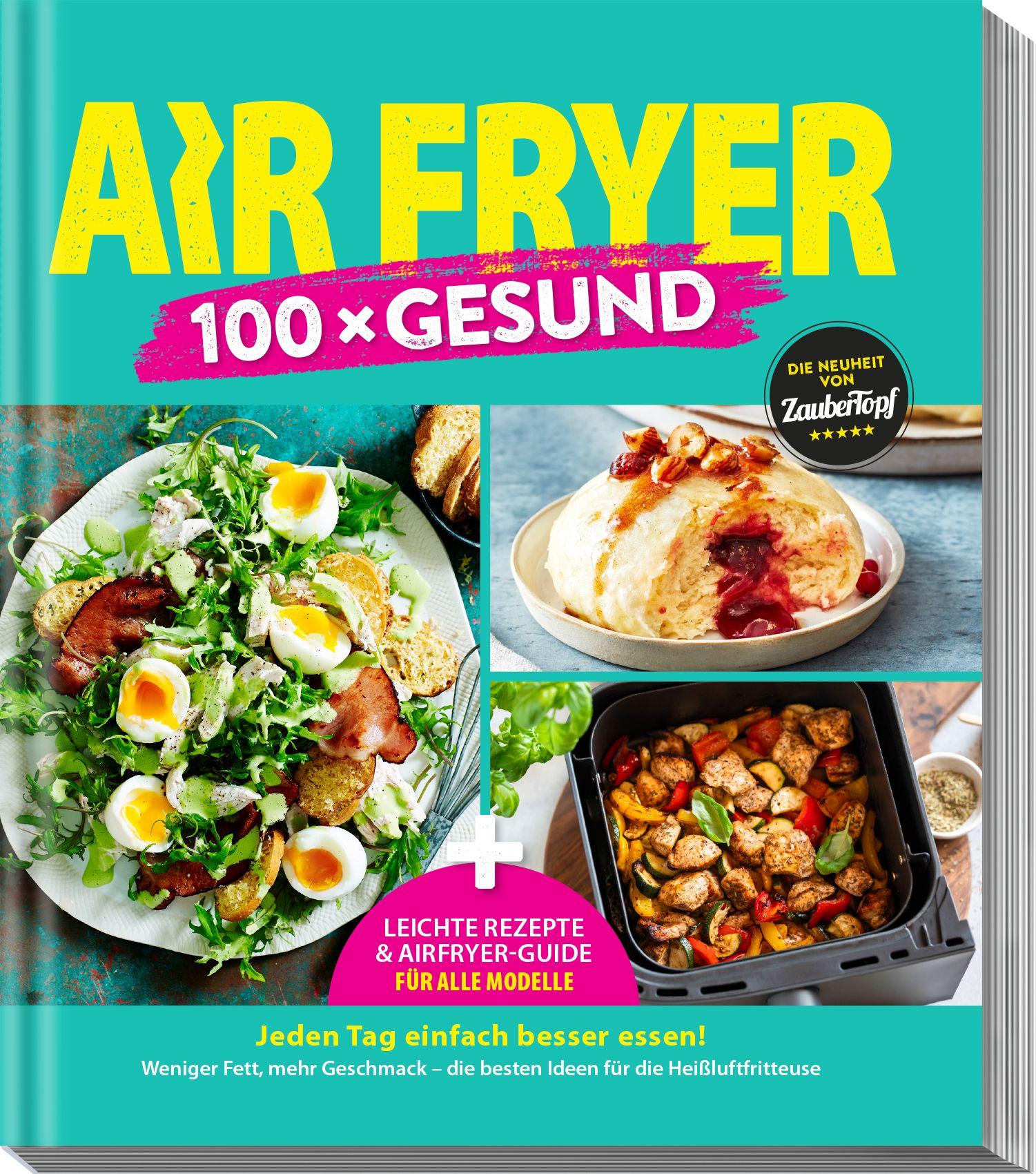 Vorderes Coverbild AIR FRYER 100 x Gesund