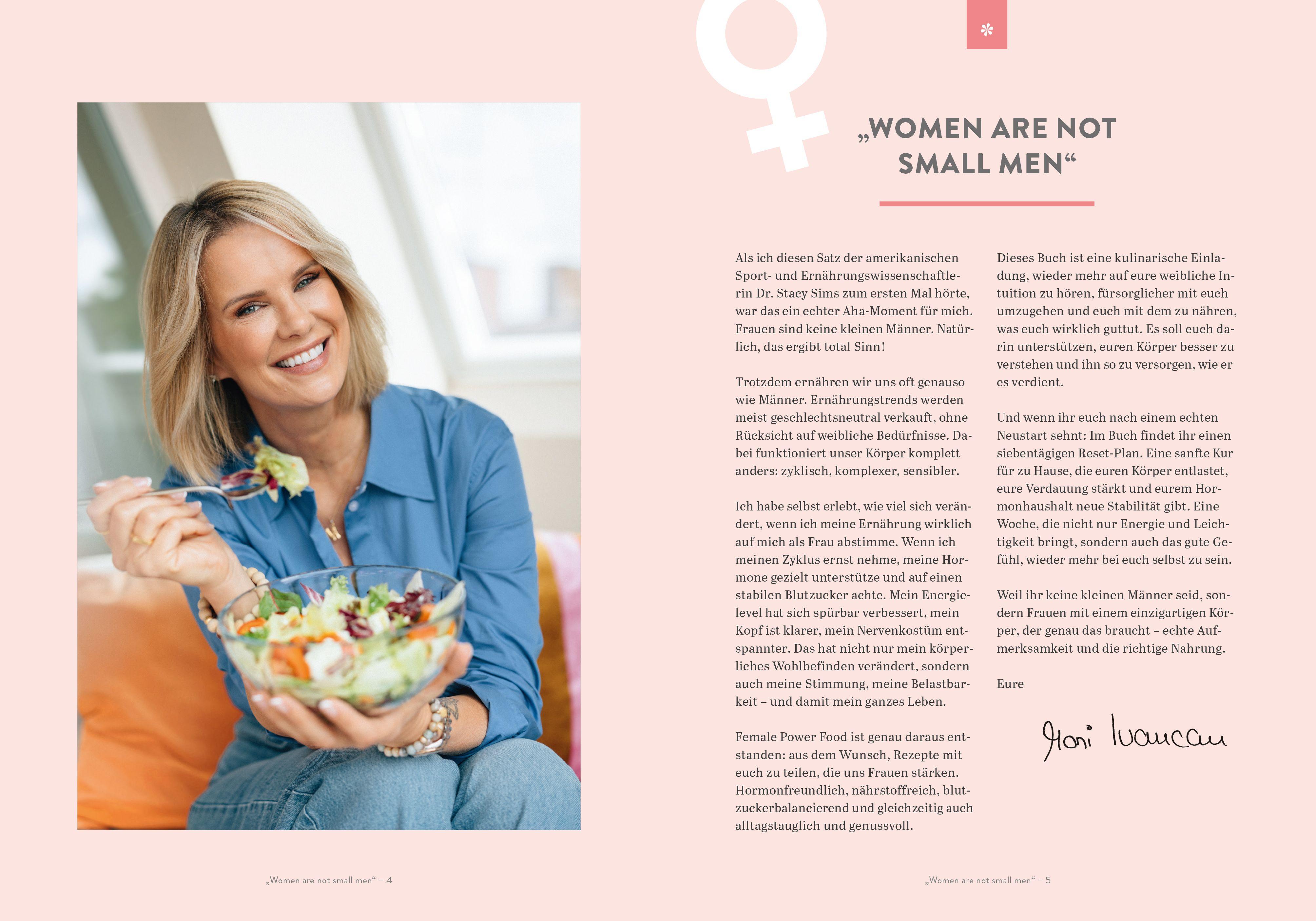 Beispielinhalt (Bild) Female Power Food