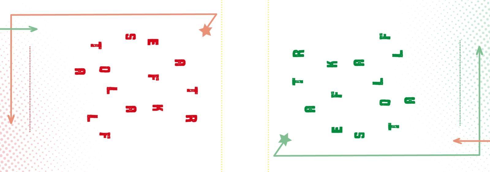Beispielinhalt (Bild) Mit dir spiele ich am liebsten - Das ultimative Weihnachtsduell-Buch