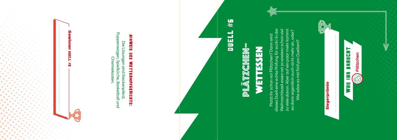 Beispielinhalt (Bild) Mit dir spiele ich am liebsten - Das ultimative Weihnachtsduell-Buch