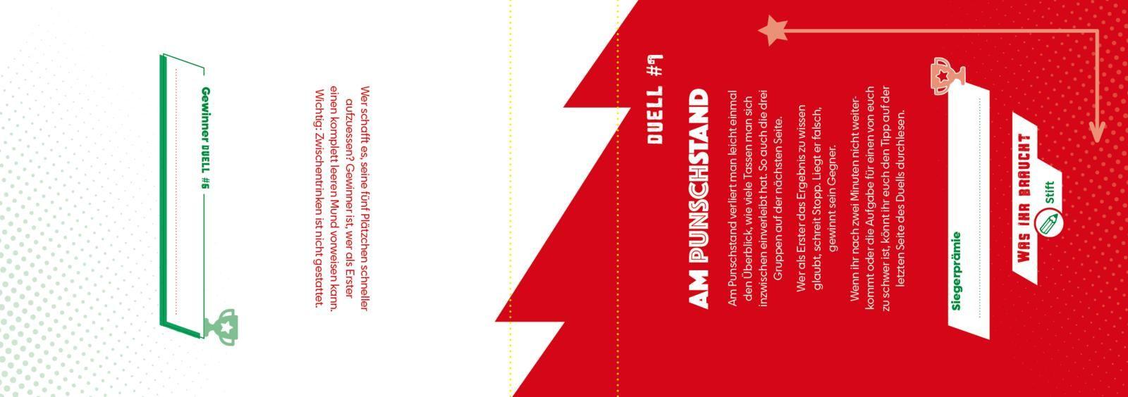 Beispielinhalt (Bild) Mit dir spiele ich am liebsten - Das ultimative Weihnachtsduell-Buch