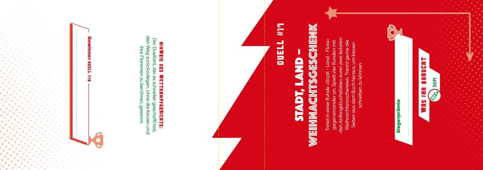 Beispielinhalt (Bild) Mit dir spiele ich am liebsten - Das ultimative Weihnachtsduell-Buch