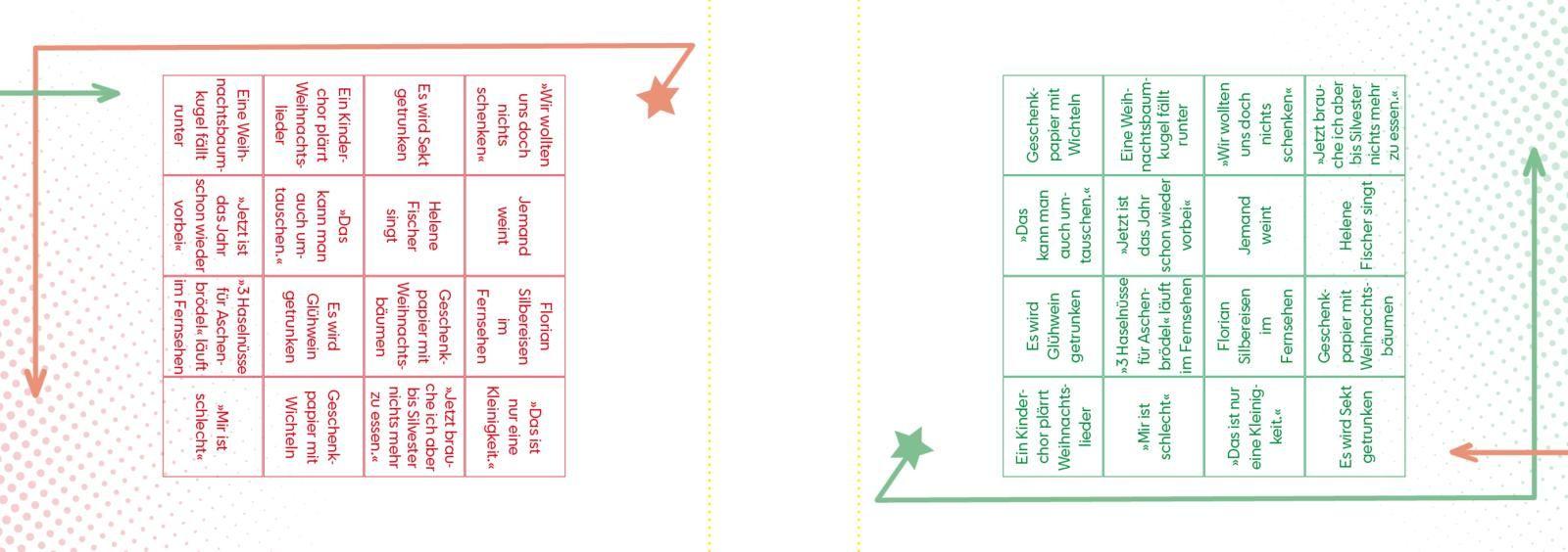 Beispielinhalt (Bild) Mit dir spiele ich am liebsten - Das ultimative Weihnachtsduell-Buch