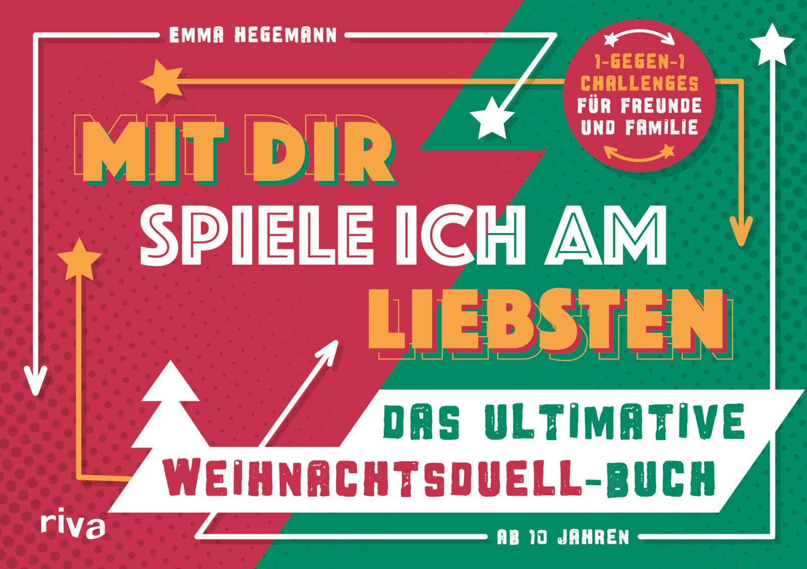 Vorderes Coverbild Mit dir spiele ich am liebsten - Das ultimative Weihnachtsduell-Buch