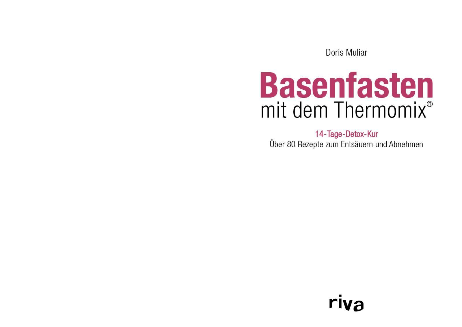 Beispielinhalt (Bild) Basenfasten mit dem Thermomix®