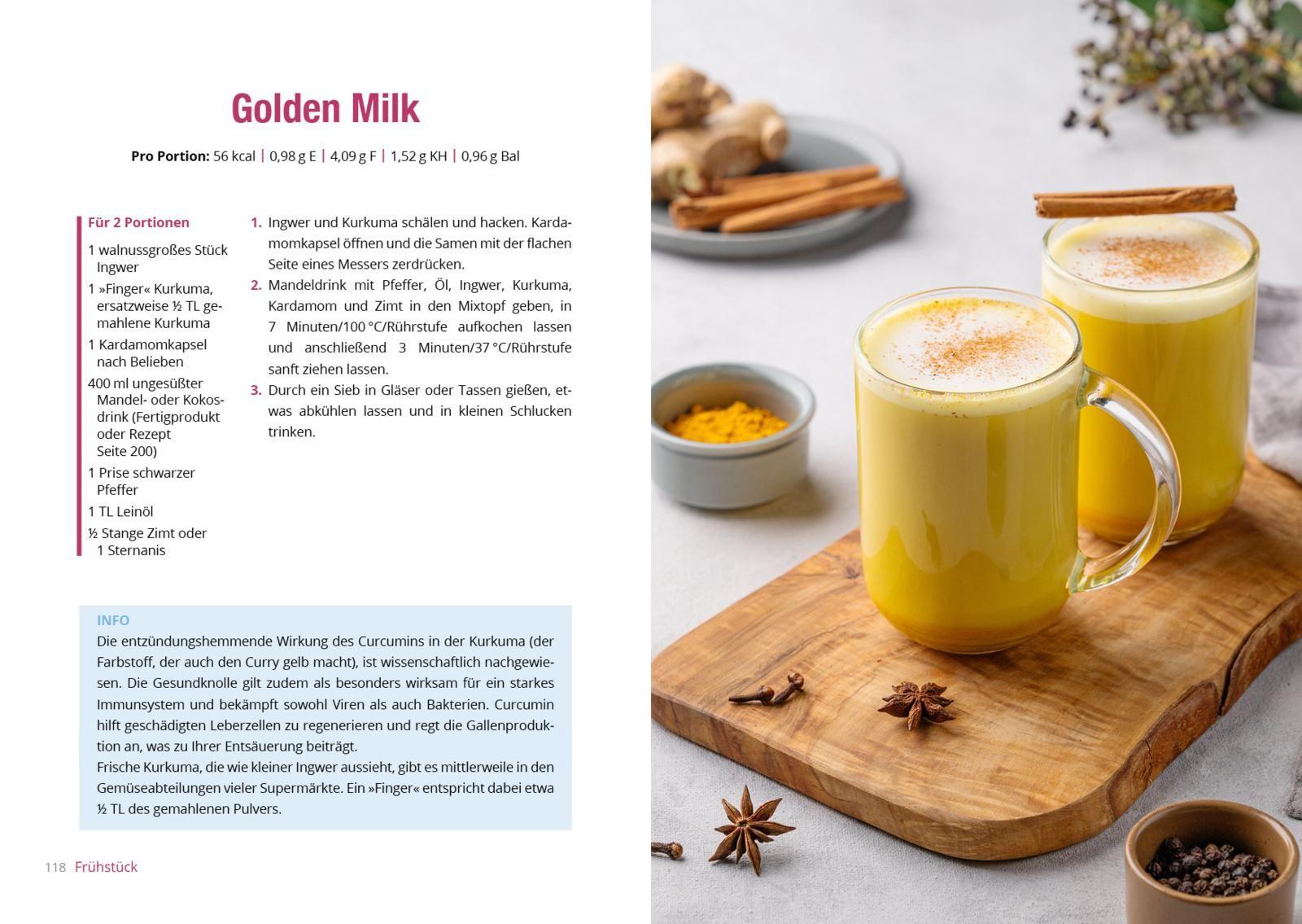 Beispielinhalt (Bild) Basenfasten mit dem Thermomix®