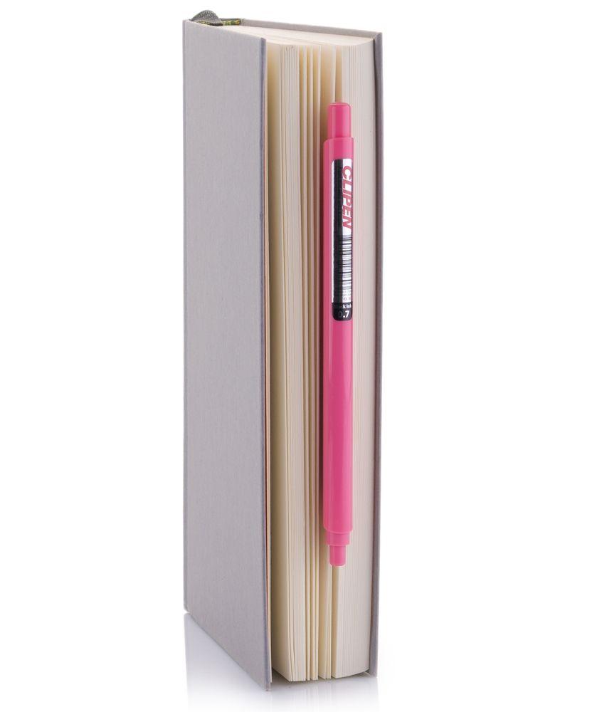 Beispielinhalt (Bild) CLIPEN (Salmon Pink) Gelschreiber mit Clip