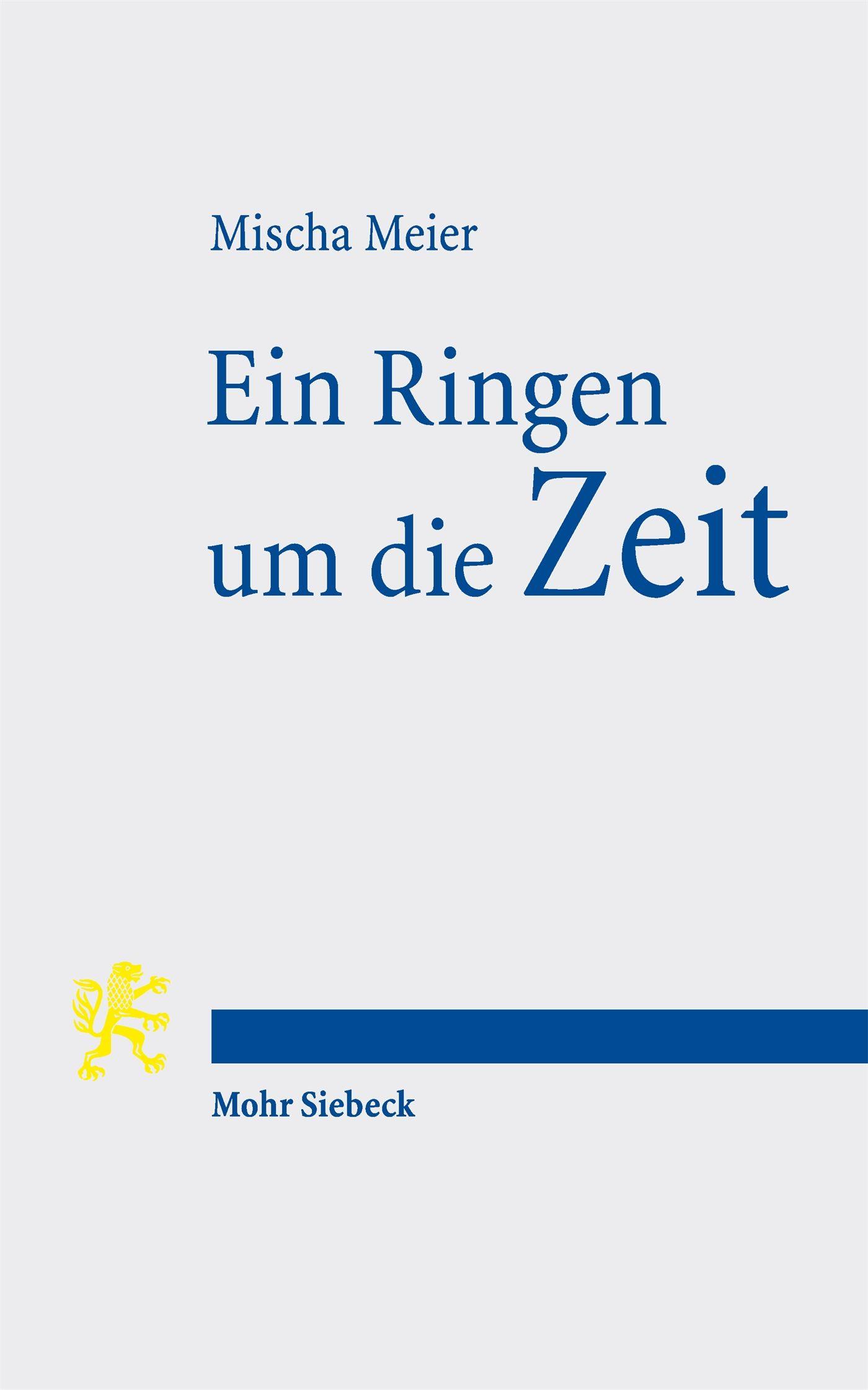 Vorderes Coverbild Ein Ringen um die Zeit