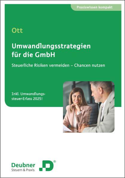 Vorderes Coverbild Umwandlungsstrategien für die GmbH