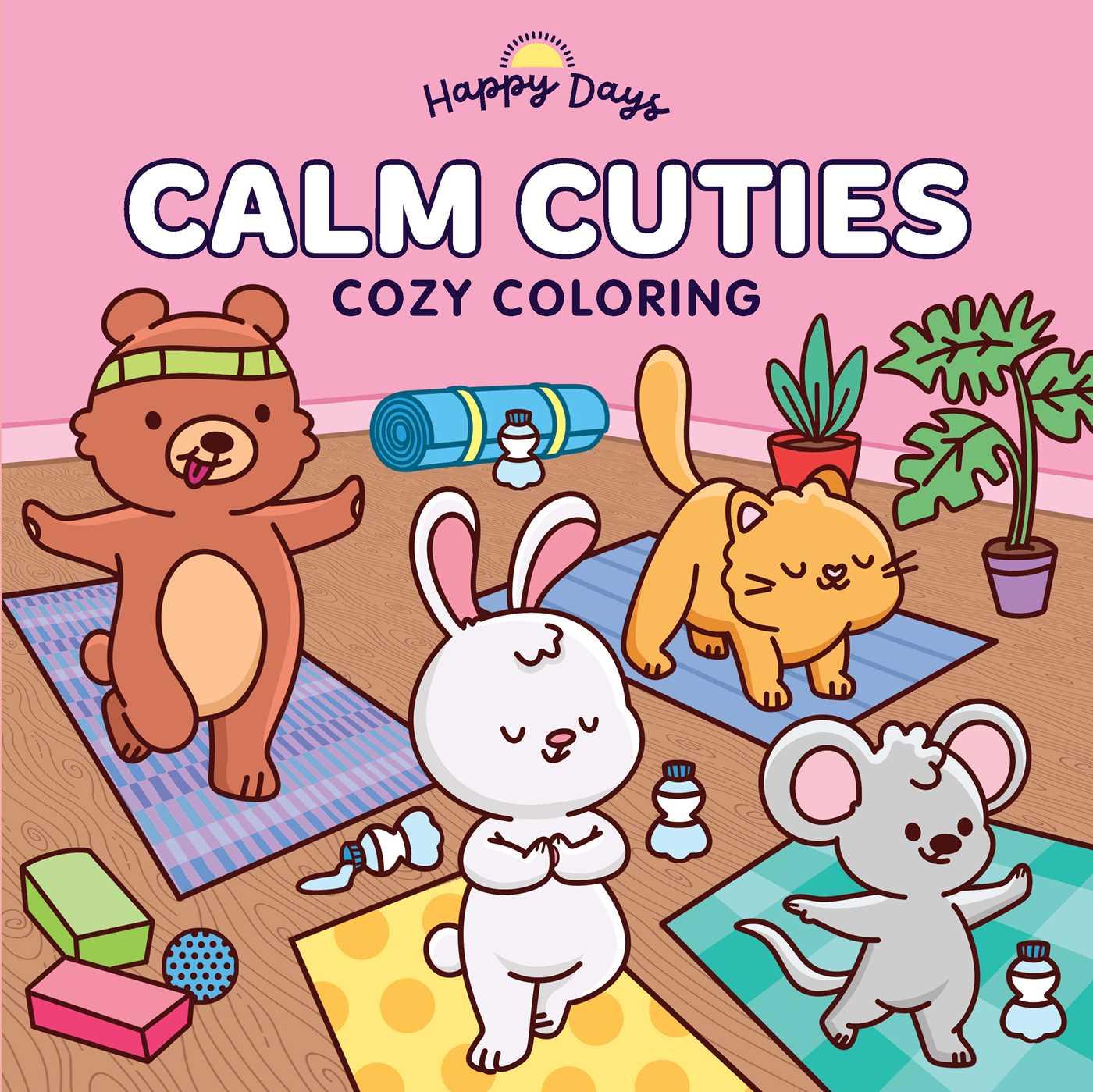 Vorderes Coverbild Calm Cuties: Cozy Coloring
