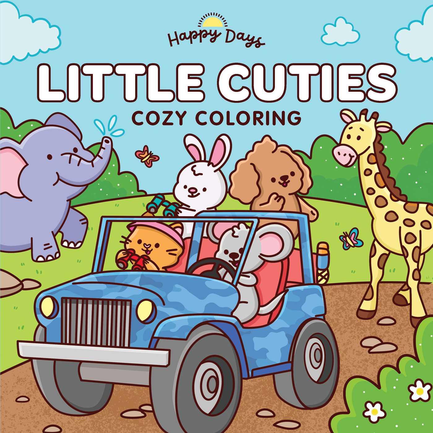 Vorderes Coverbild Little Cuties: Cozy Coloring