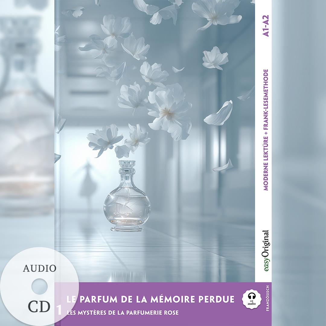 Vorderes Coverbild Le parfum de la mémoire perdue - Französische Krimi-Lektüre A1-A2 (+ Audio-CD)