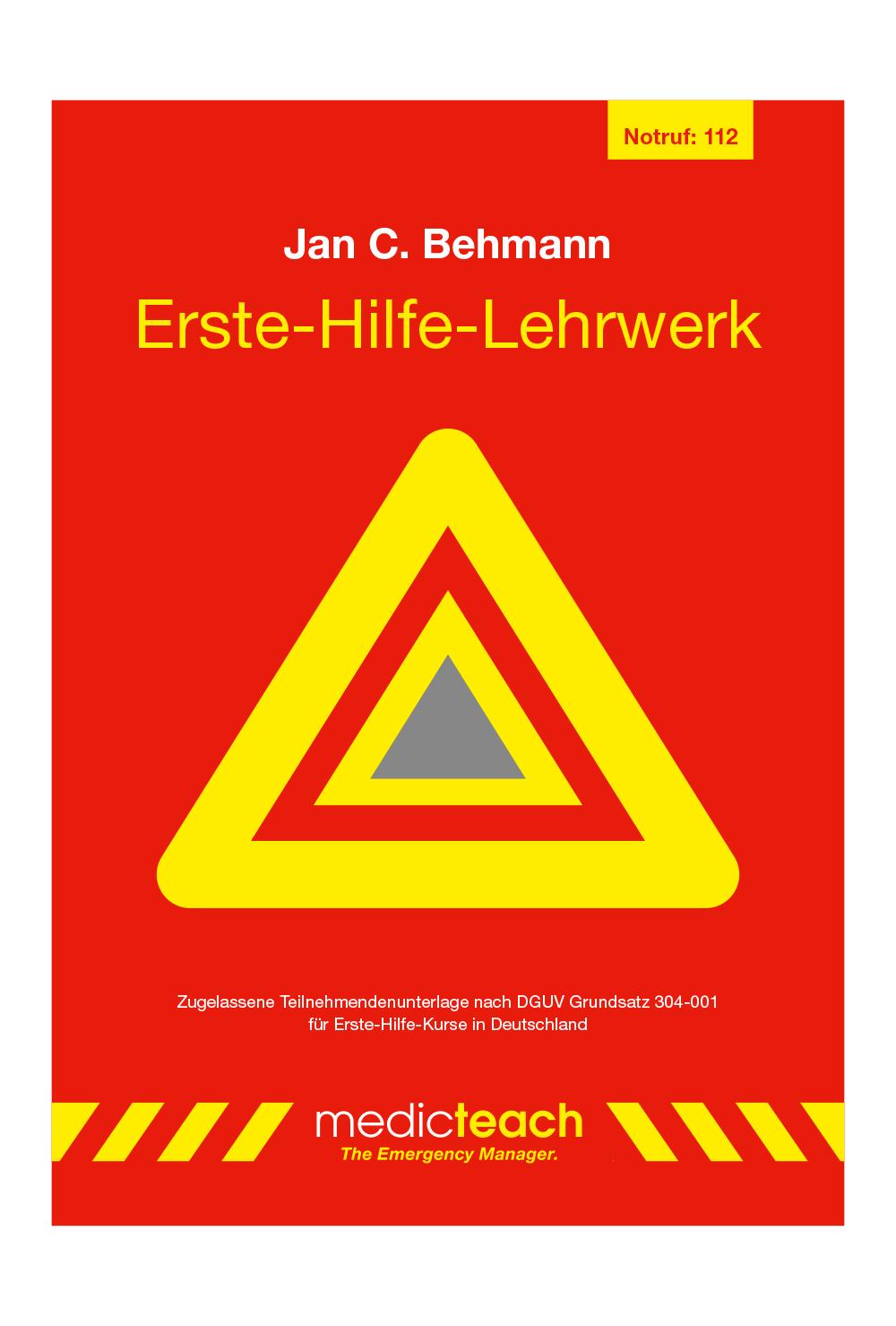 Vorderes Coverbild Erste-Hilfe-Lehrwerk