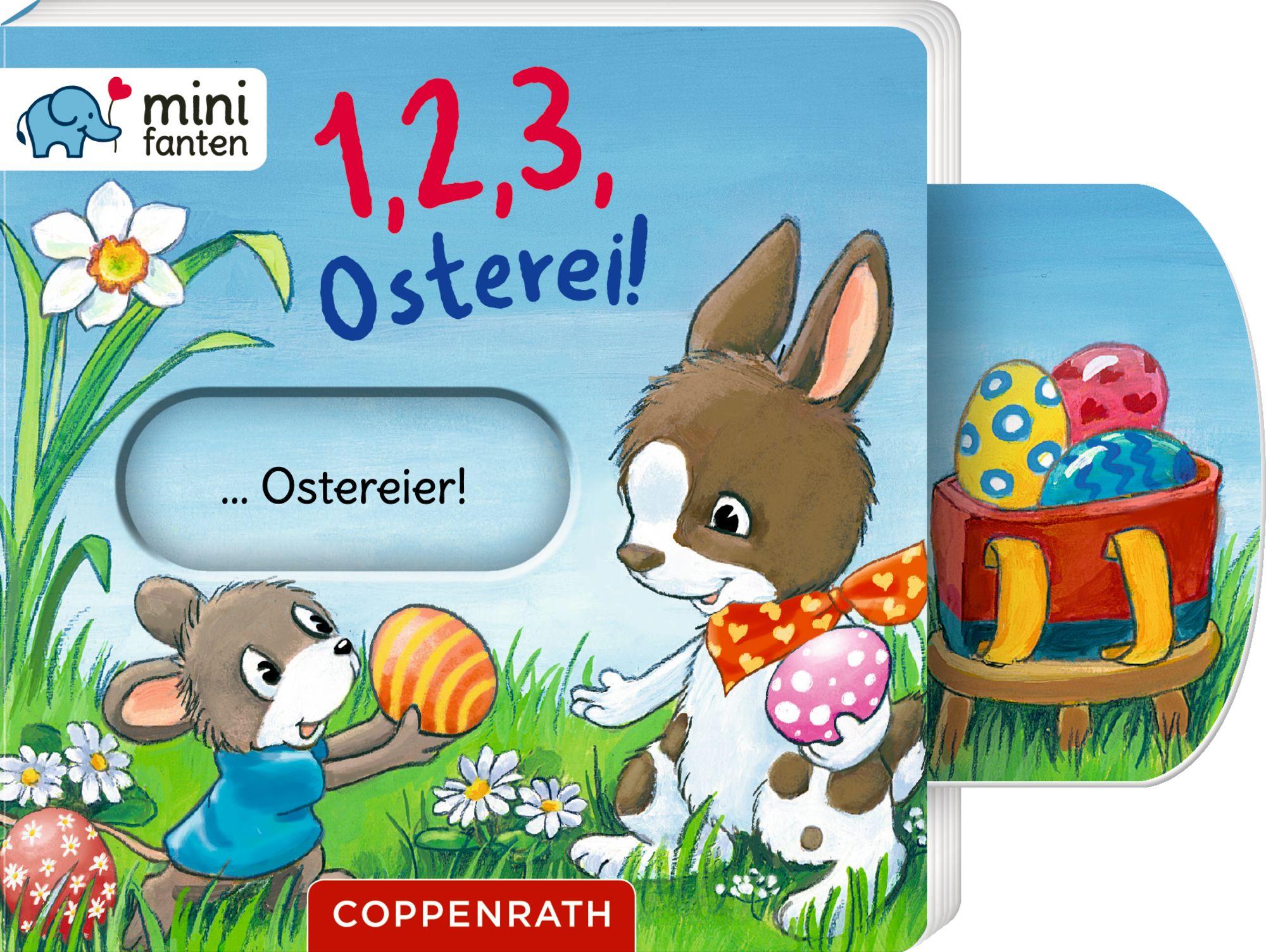 Vorderes Coverbild minifanten 46: 1, 2, 3, Osterei!