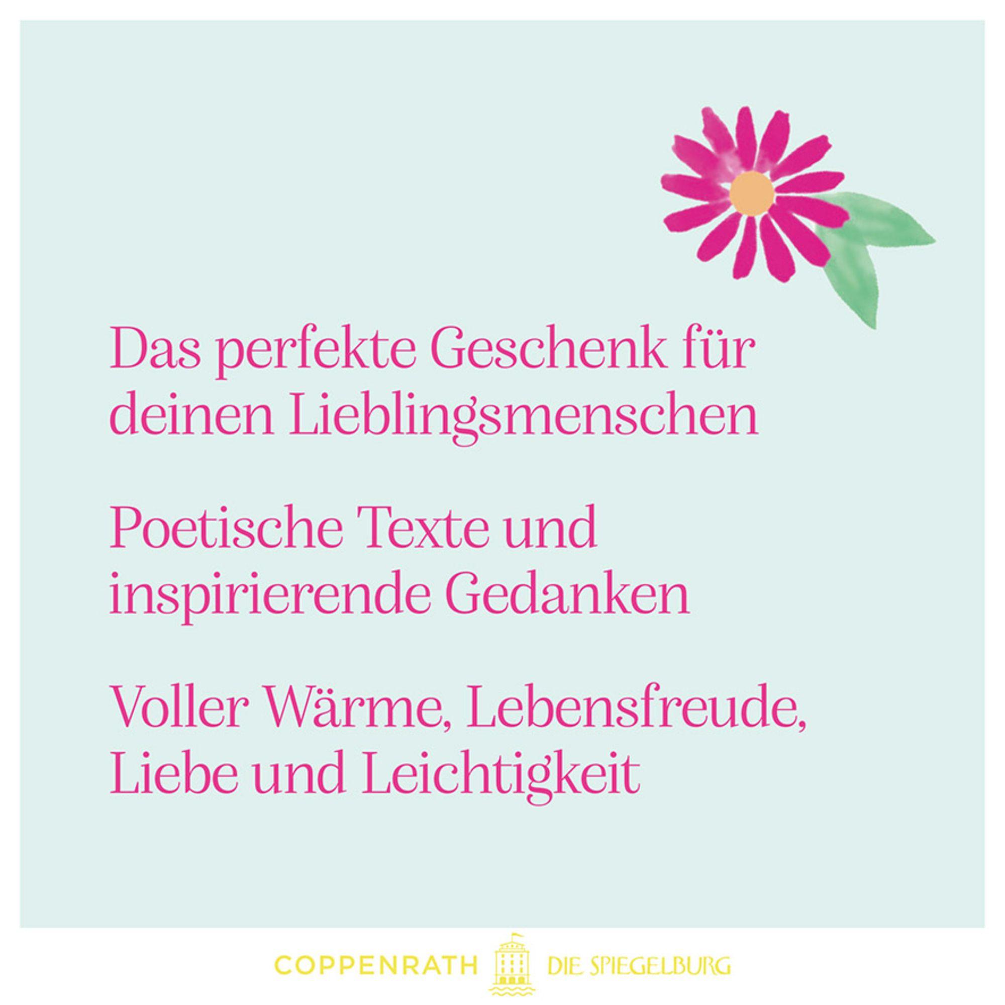 Beispielinhalt (Bild) Mit dir fühle ich mich federleicht
