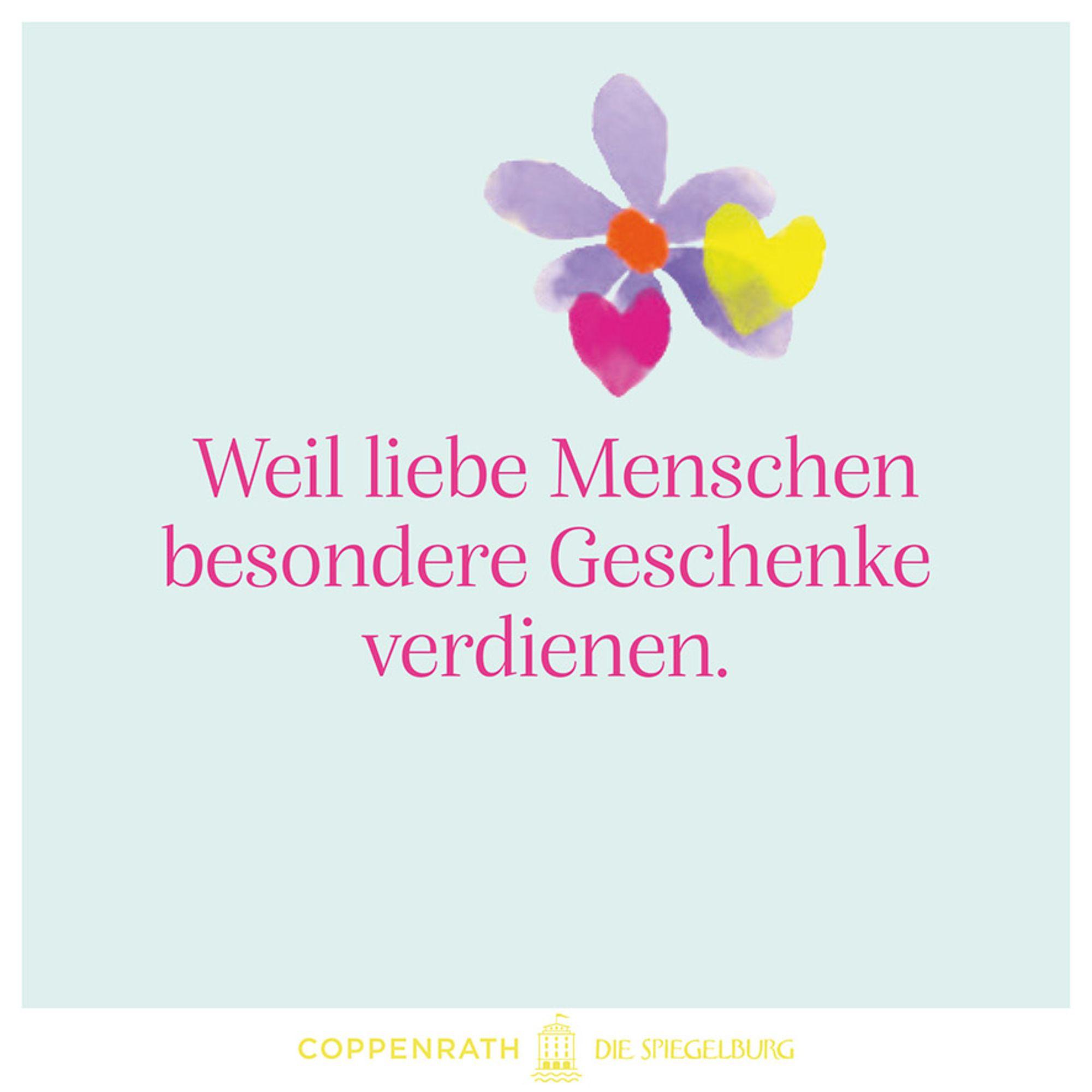 Beispielinhalt (Bild) Mit dir fühle ich mich federleicht