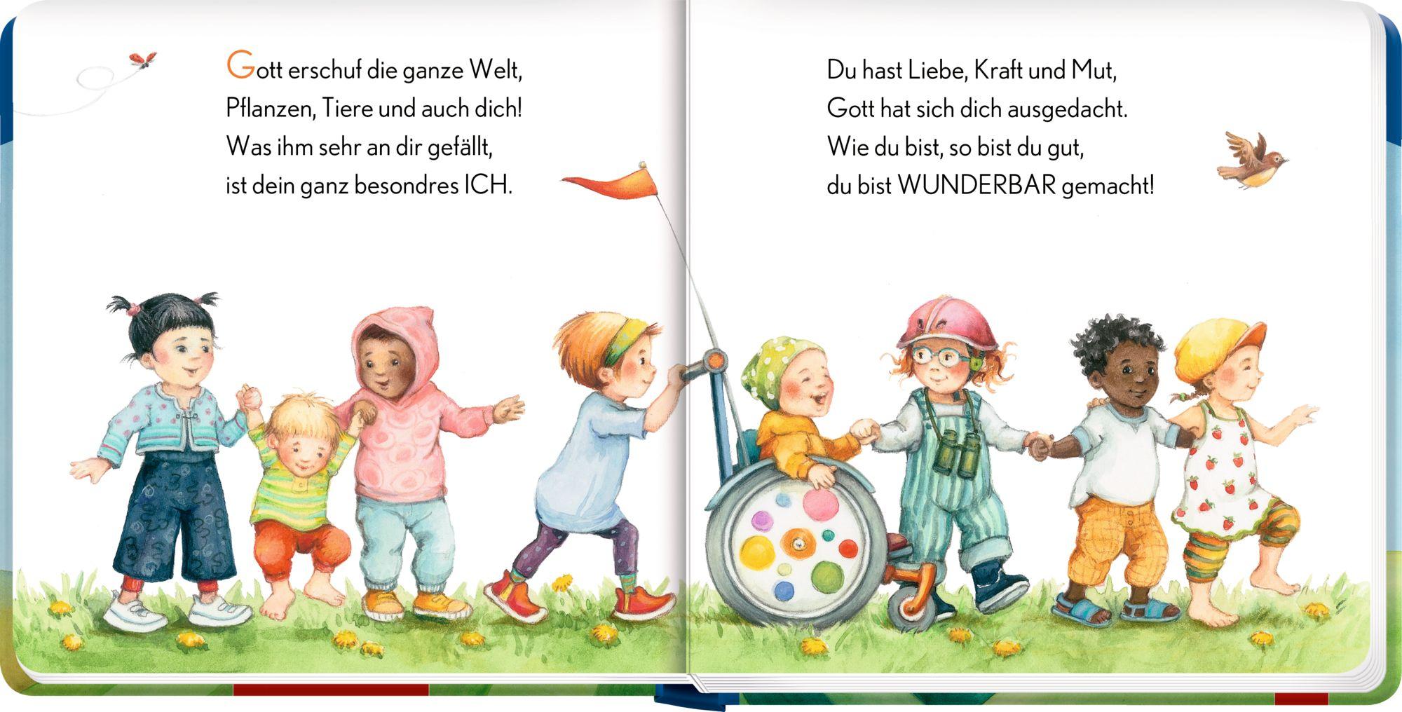 Beispielinhalt (Bild) Gott hat dich lieb, so wie du bist!