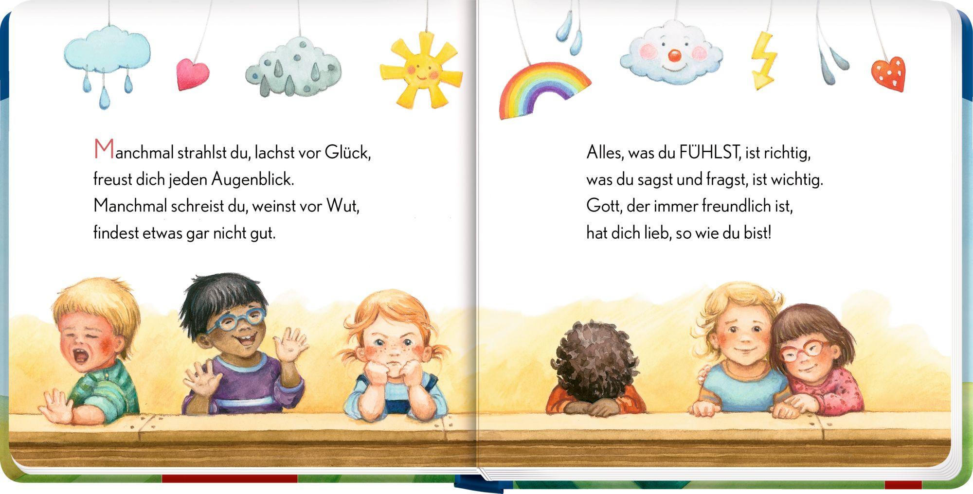 Beispielinhalt (Bild) Gott hat dich lieb, so wie du bist!