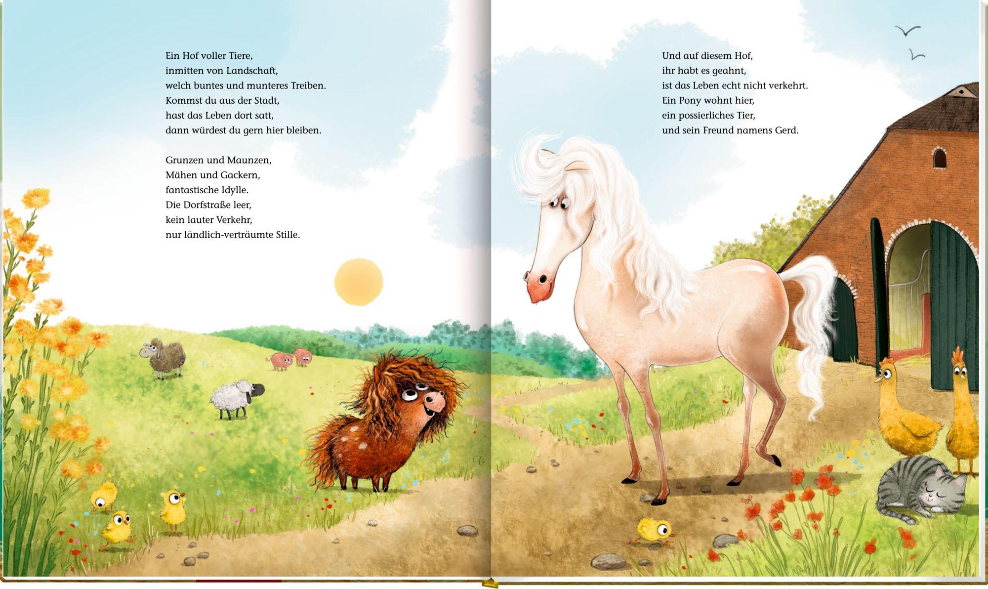 Beispielinhalt (Bild) Ronny, das Pony, (Bd. 2)