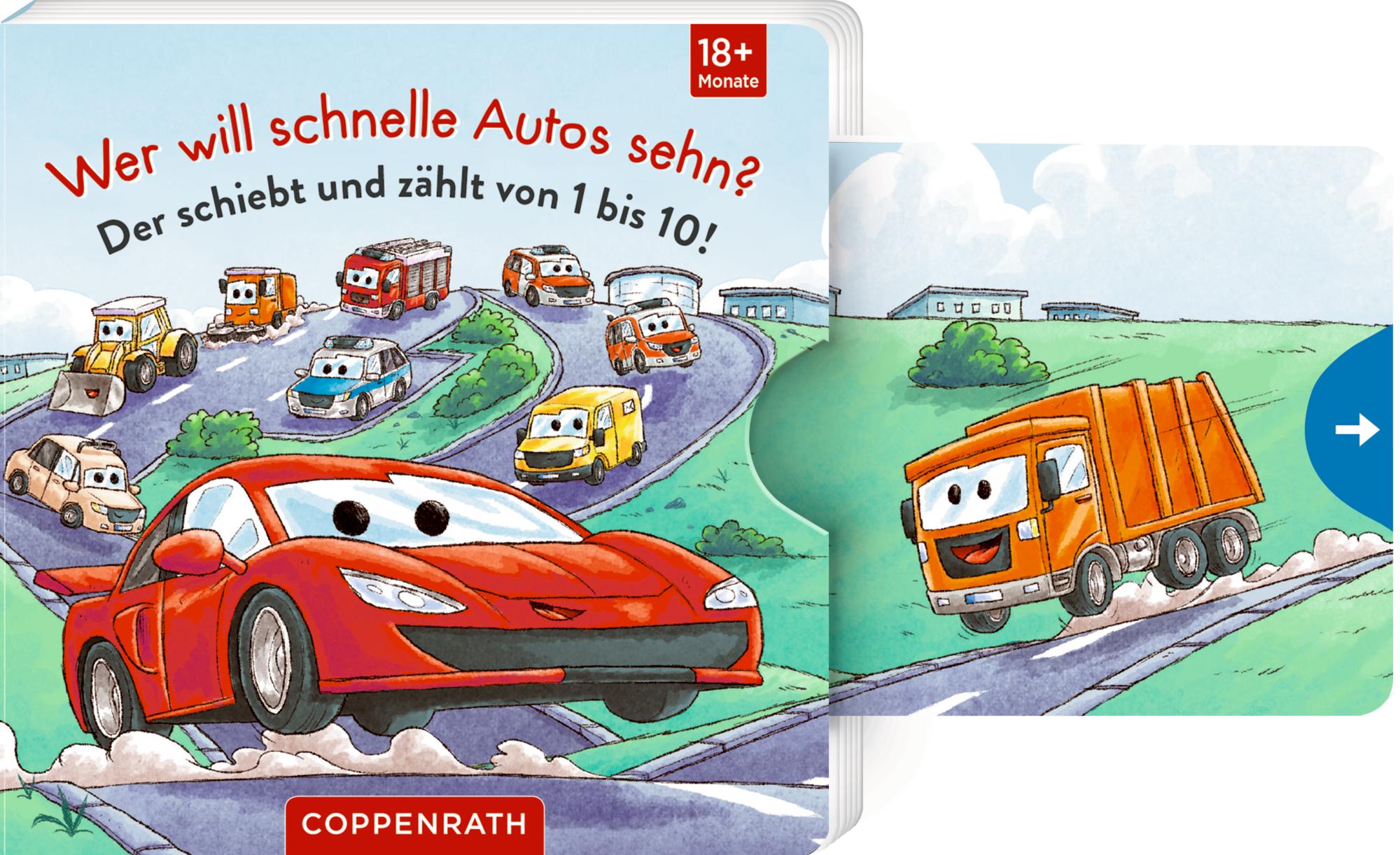 Vorderes Coverbild Wer will schnelle Autos sehn?