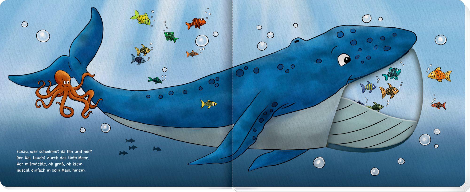 Beispielinhalt (Bild) Mein erstes Buch der großen Tiere