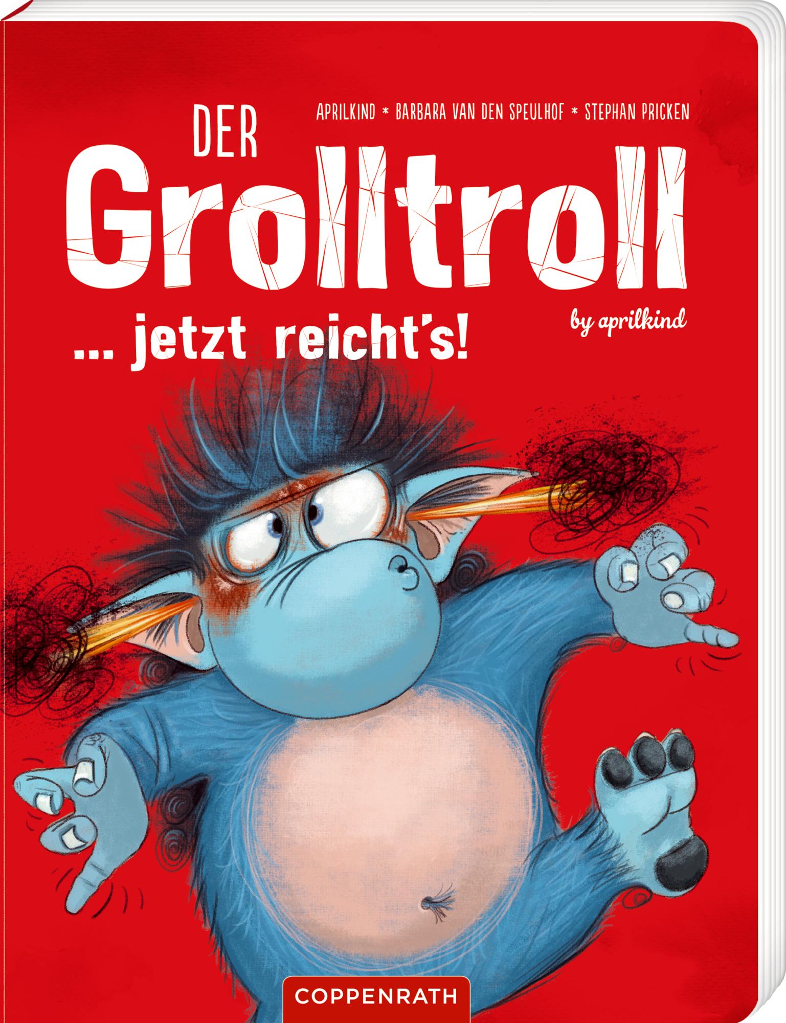 Vorderes Coverbild Der Grolltroll ... jetzt reicht's! (Pappbilderbuch)
