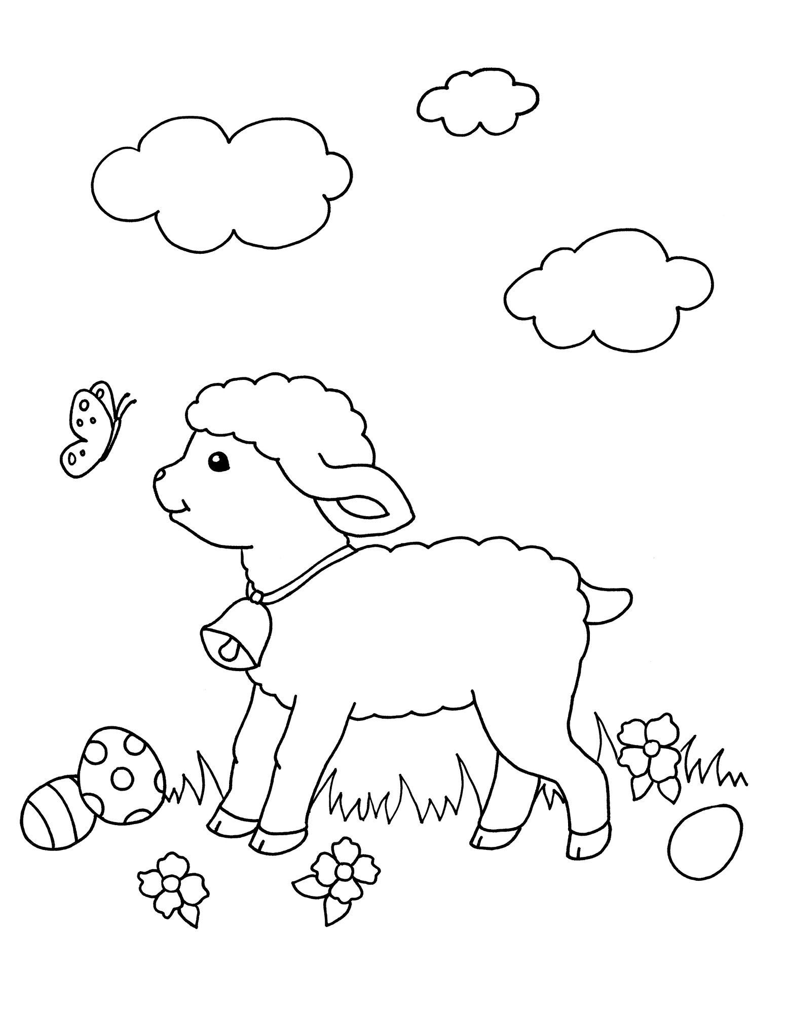 Beispielinhalt (Bild) Malblock mit Glitzersteinchen Frohe Ostern