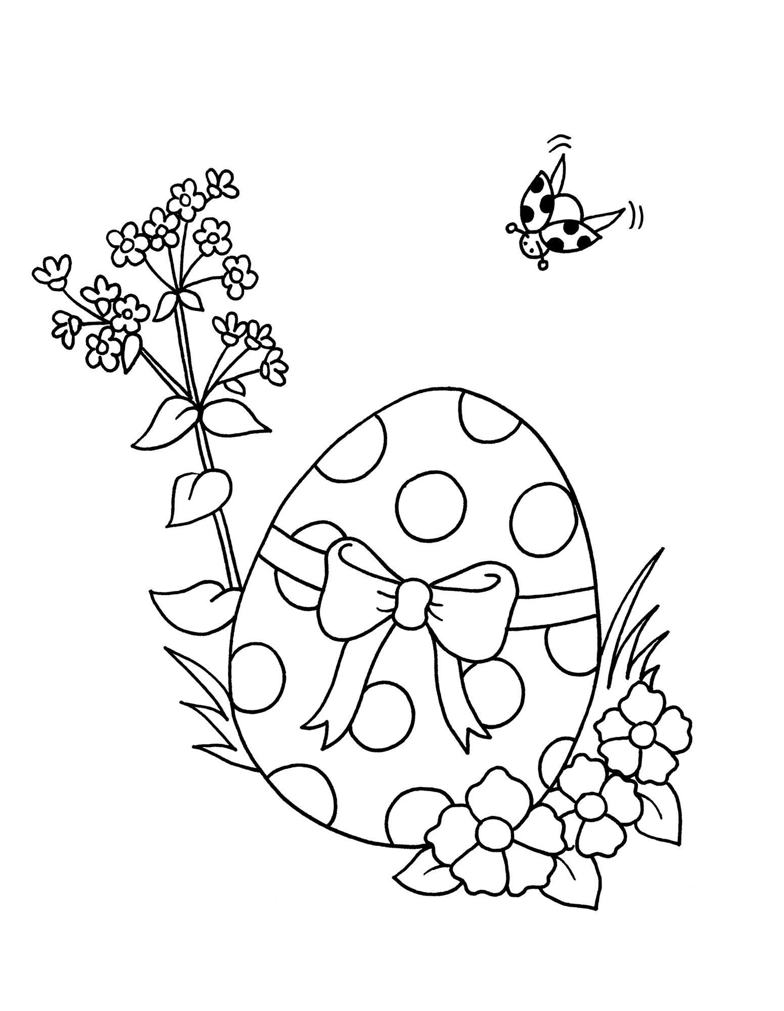 Beispielinhalt (Bild) Malblock mit Glitzersteinchen Frohe Ostern