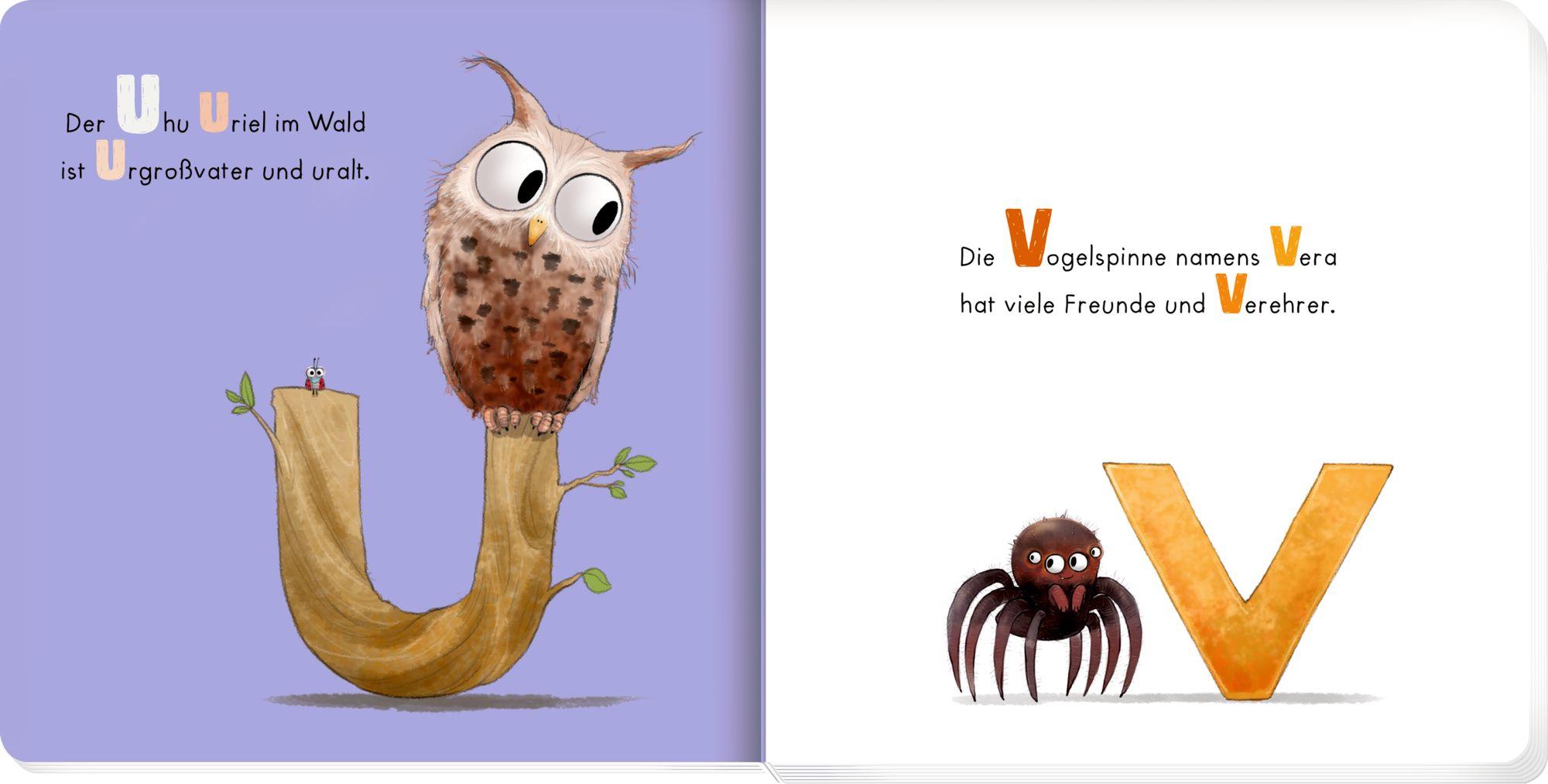 Beispielinhalt (Bild) A wie Affe