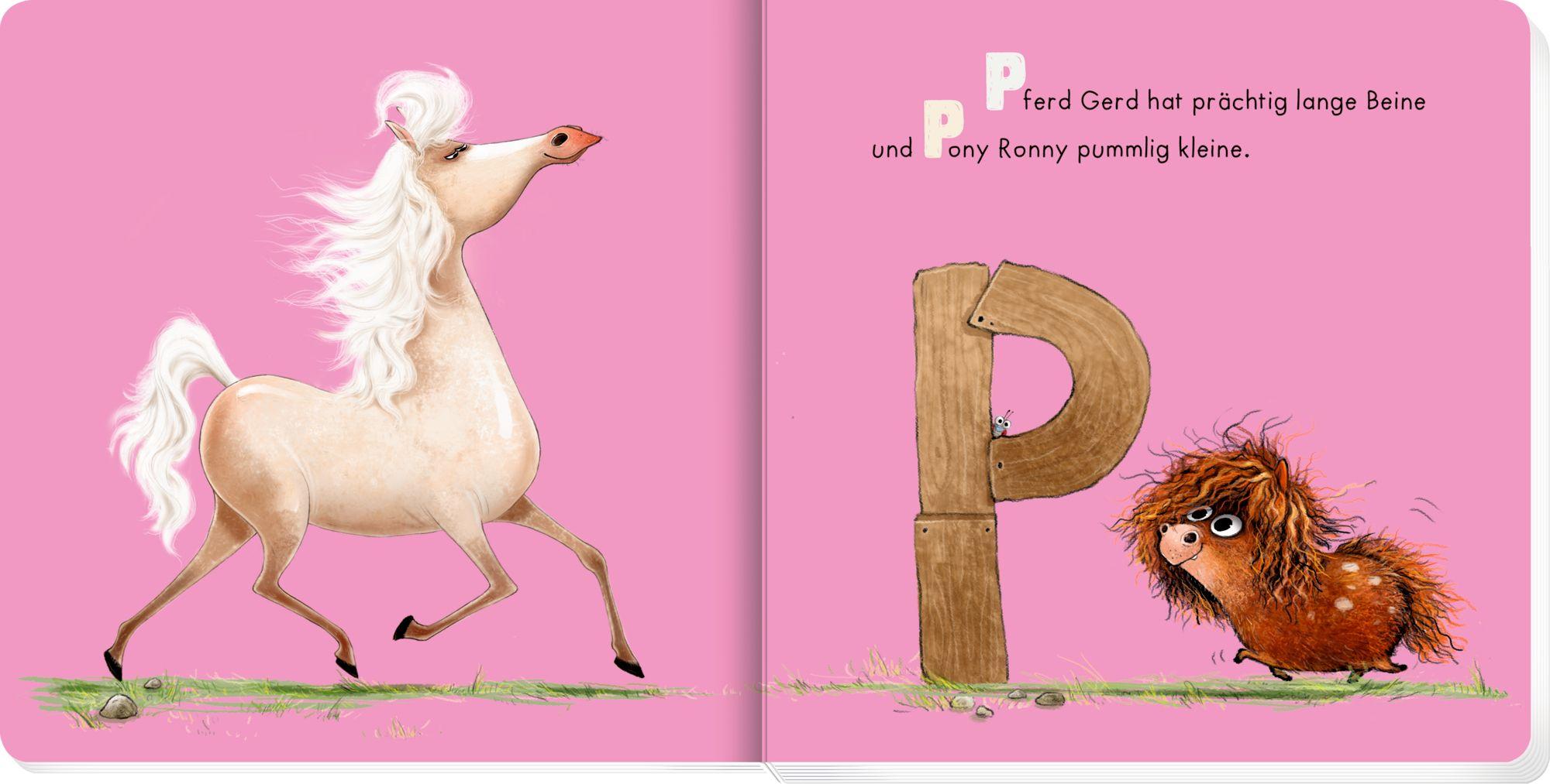 Beispielinhalt (Bild) A wie Affe