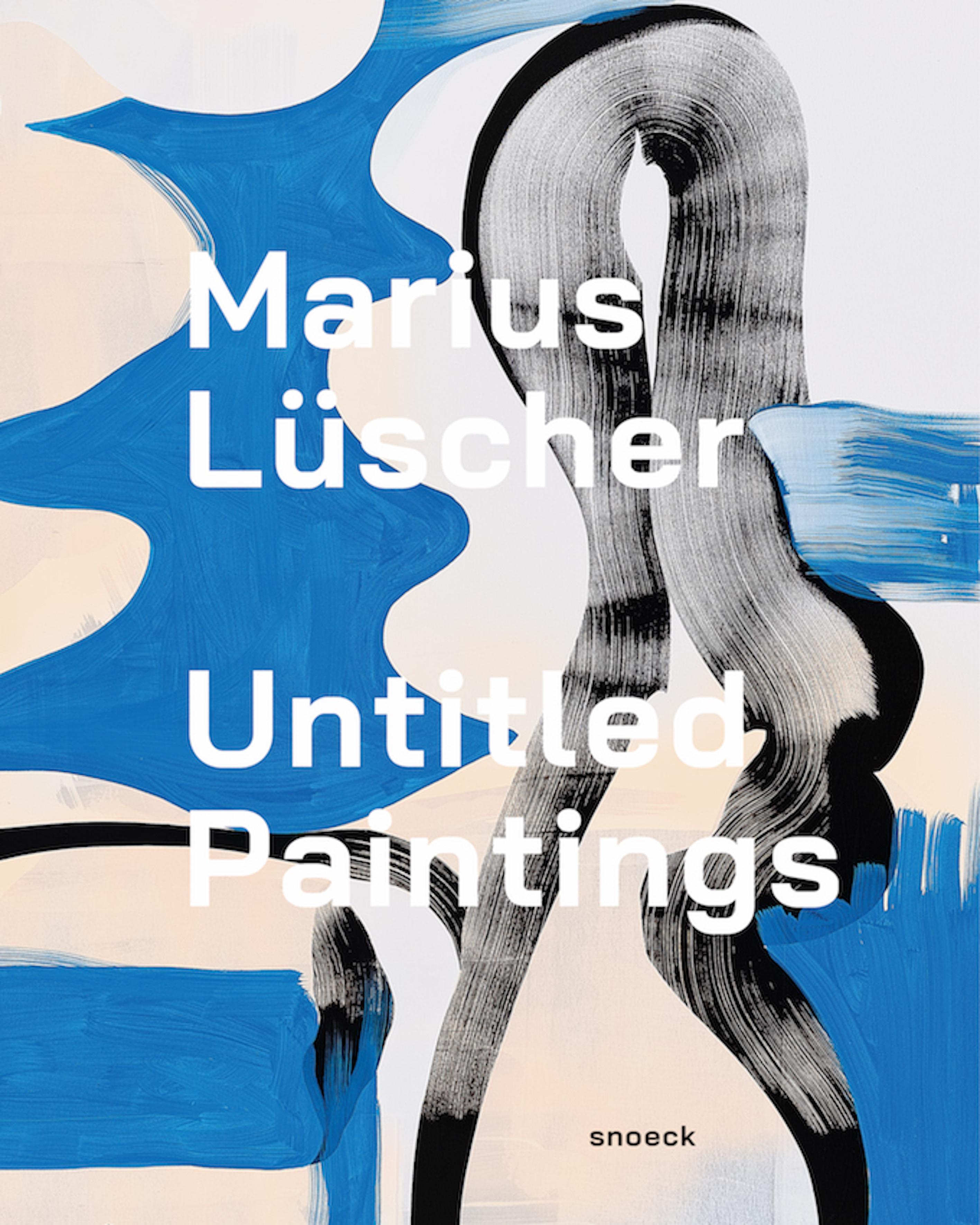 Vorderes Coverbild Marius Lüscher: Untitled Paintings