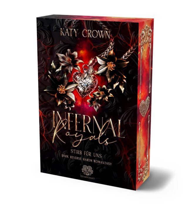 Vorderes Coverbild Infernal Royals - Stirb für uns (Dark Reverse Harem Romantasy) Band 2