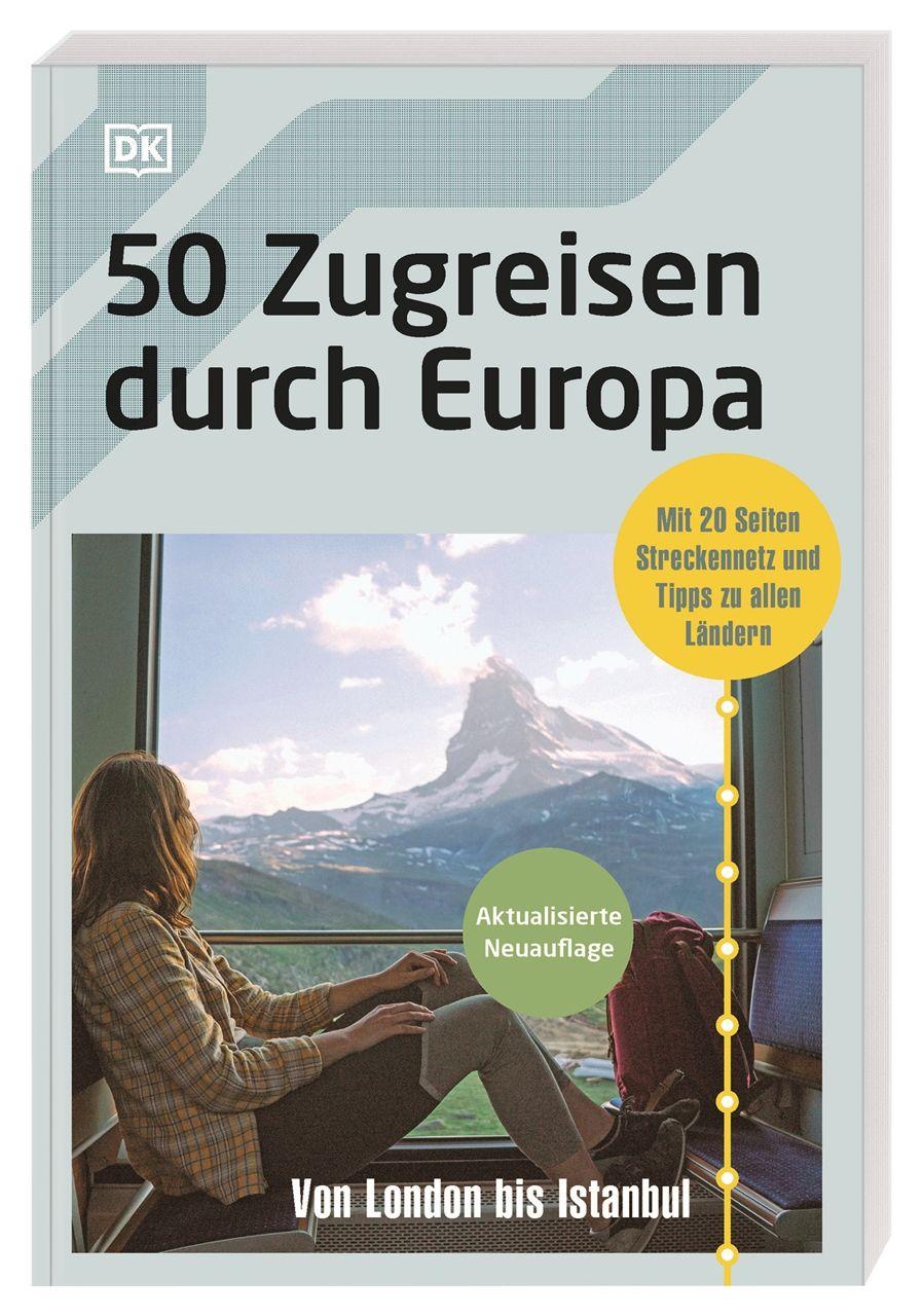 Vorderes Coverbild 50 Zugreisen durch Europa