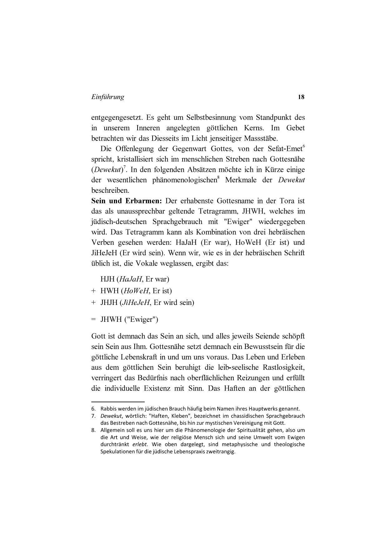 Beispielinhalt (Bild) Die Kunst des Betens