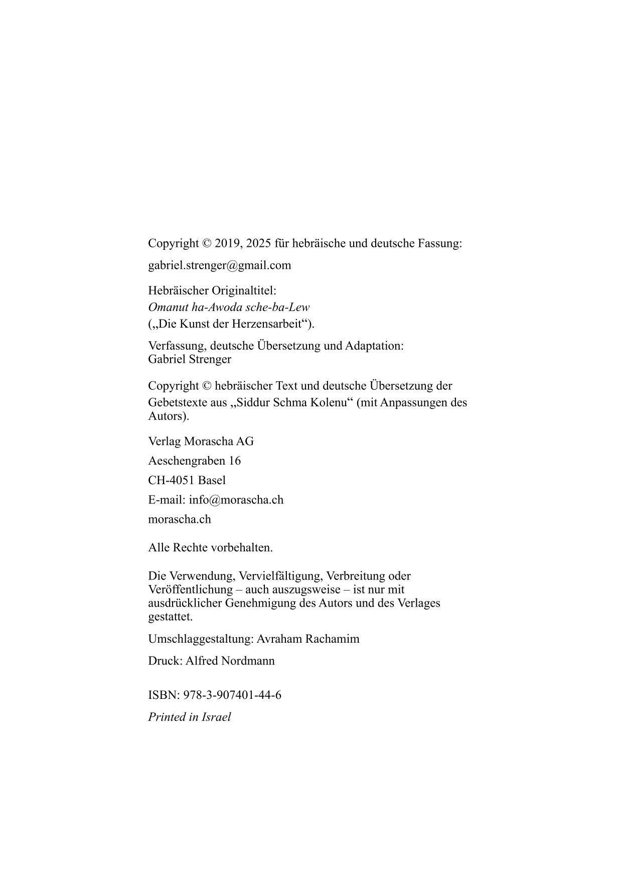 Beispielinhalt (Bild) Die Kunst des Betens