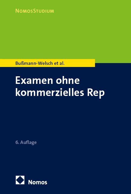 Vorderes Coverbild Examen ohne kommerzielles Repetitorium