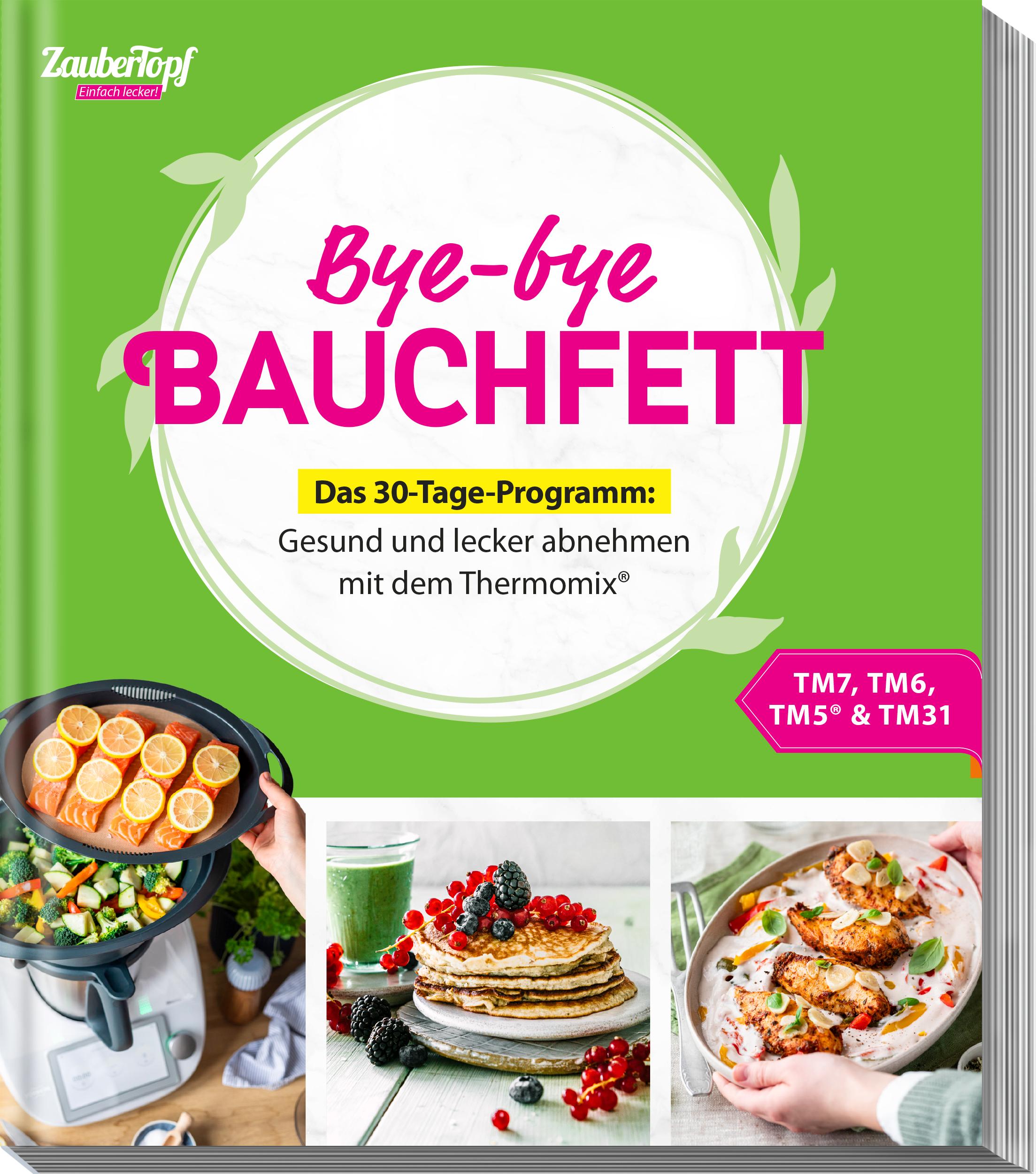 Vorderes Coverbild Bye-bye Bauchfett - Das 30-Tage-Programm