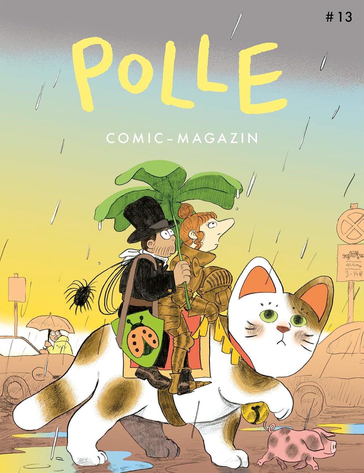 Vorderes Coverbild POLLE #13: Kindercomic-Magazin
