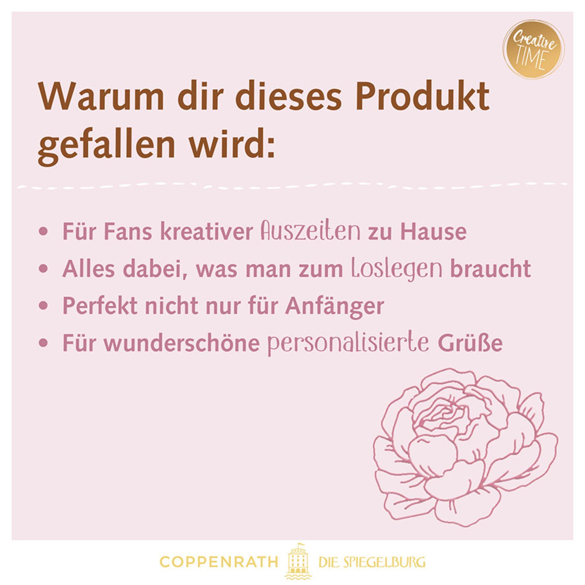 Beispielinhalt (Bild) Prägefolien-Set Relief-Karten