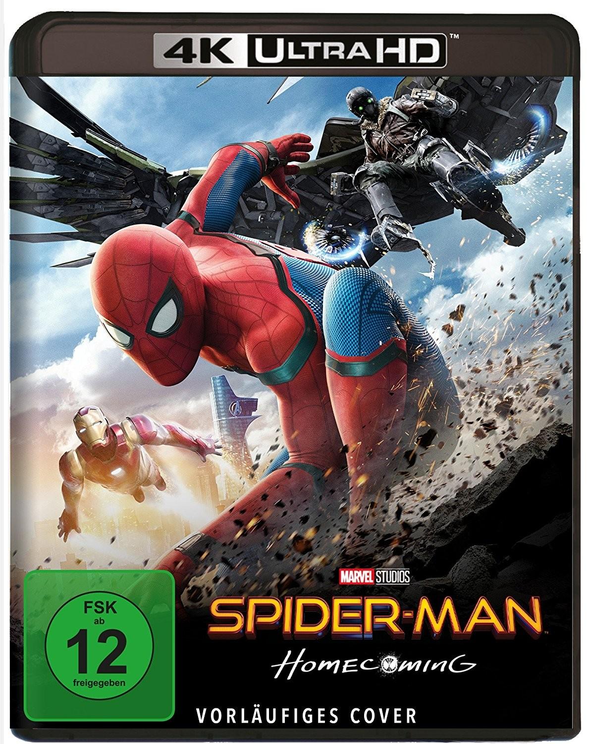 Vorderes Coverbild Spider-Man: Homecoming