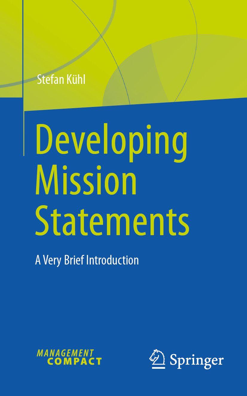 Vorderes Coverbild Developing Mission Statements