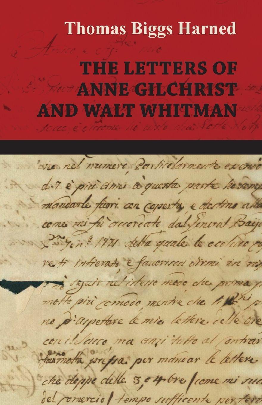 Vorderes Coverbild The Letters of Anne Gilchrist and Walt Whitman