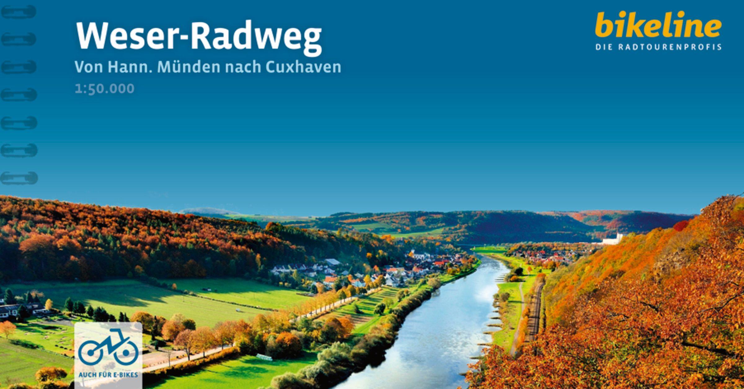 Vorderes Coverbild Weser-Radweg