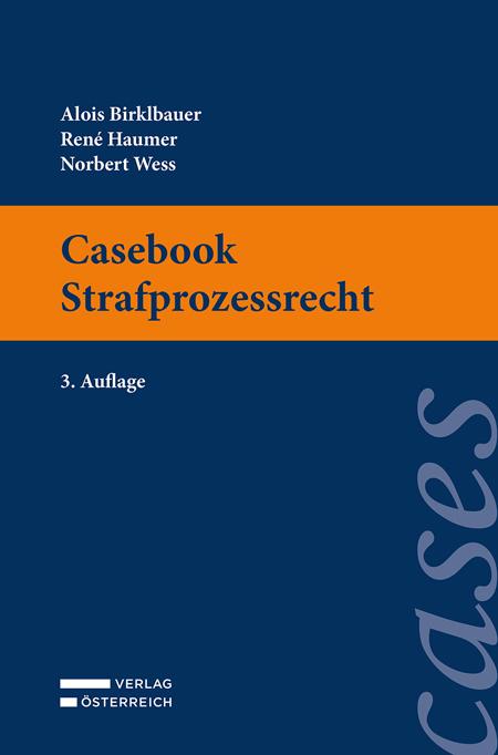 Vorderes Coverbild Casebook Strafprozessrecht