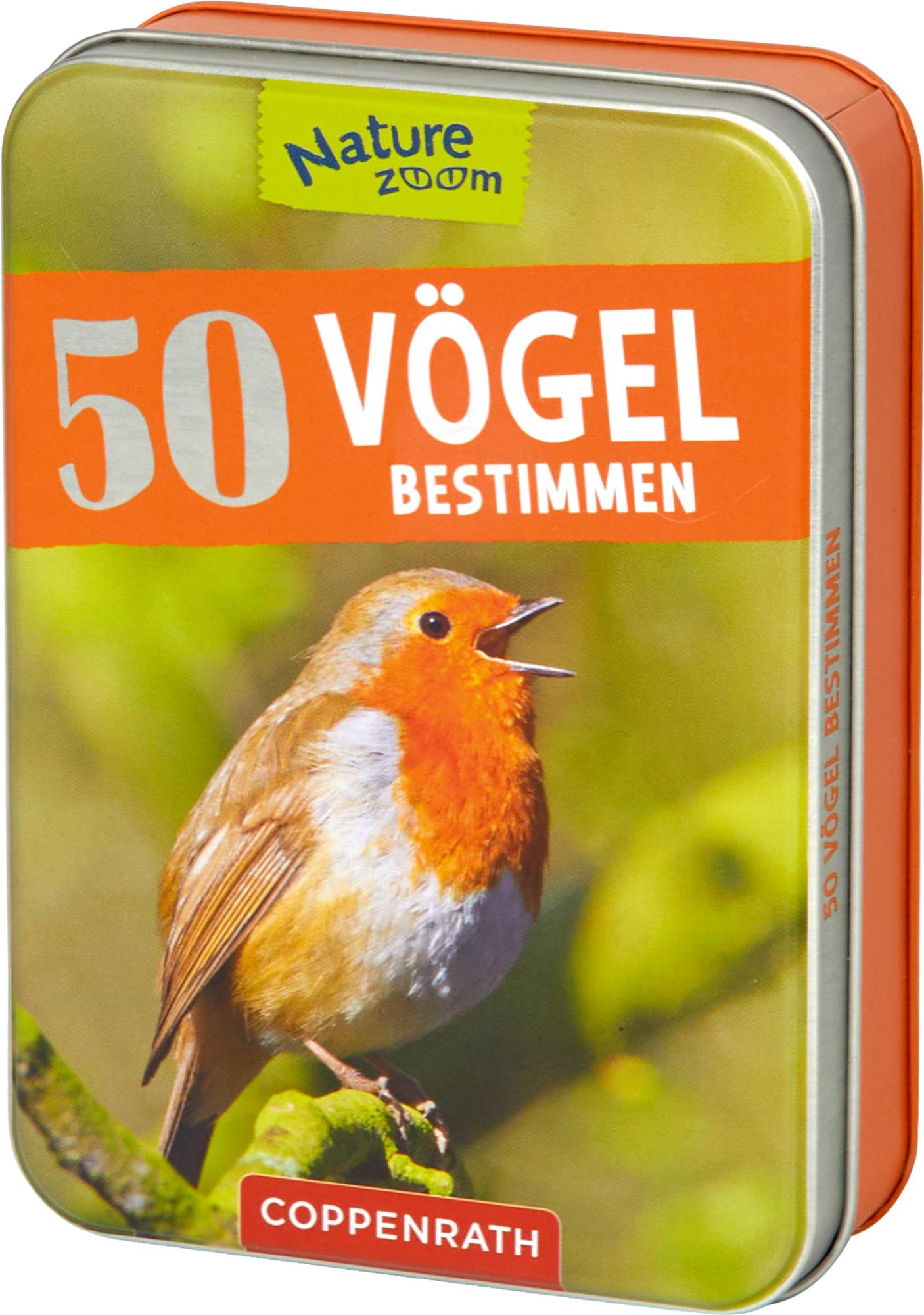 Vorderes Coverbild 50 Vögel bestimmen