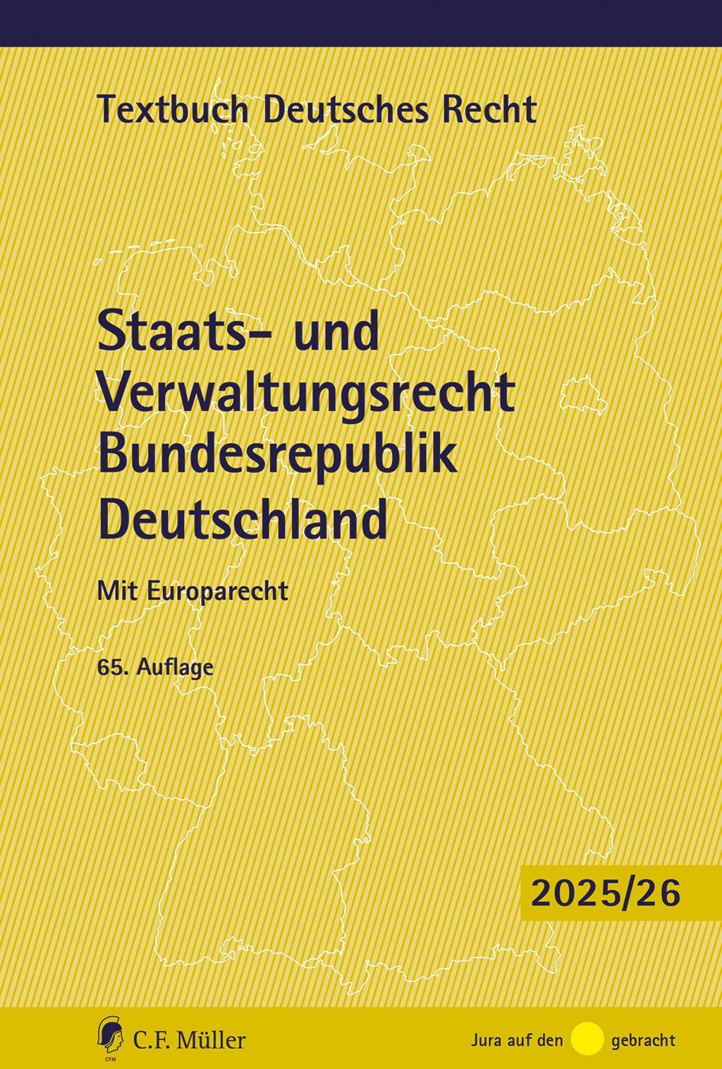 Vorderes Coverbild Staats- und Verwaltungsrecht Bundesrepublik Deutschland