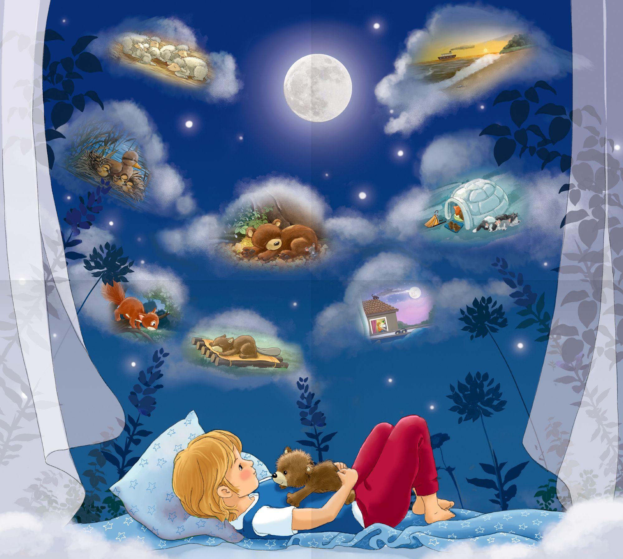 Beispielinhalt (Bild) Schlafanzug-Traumreisen