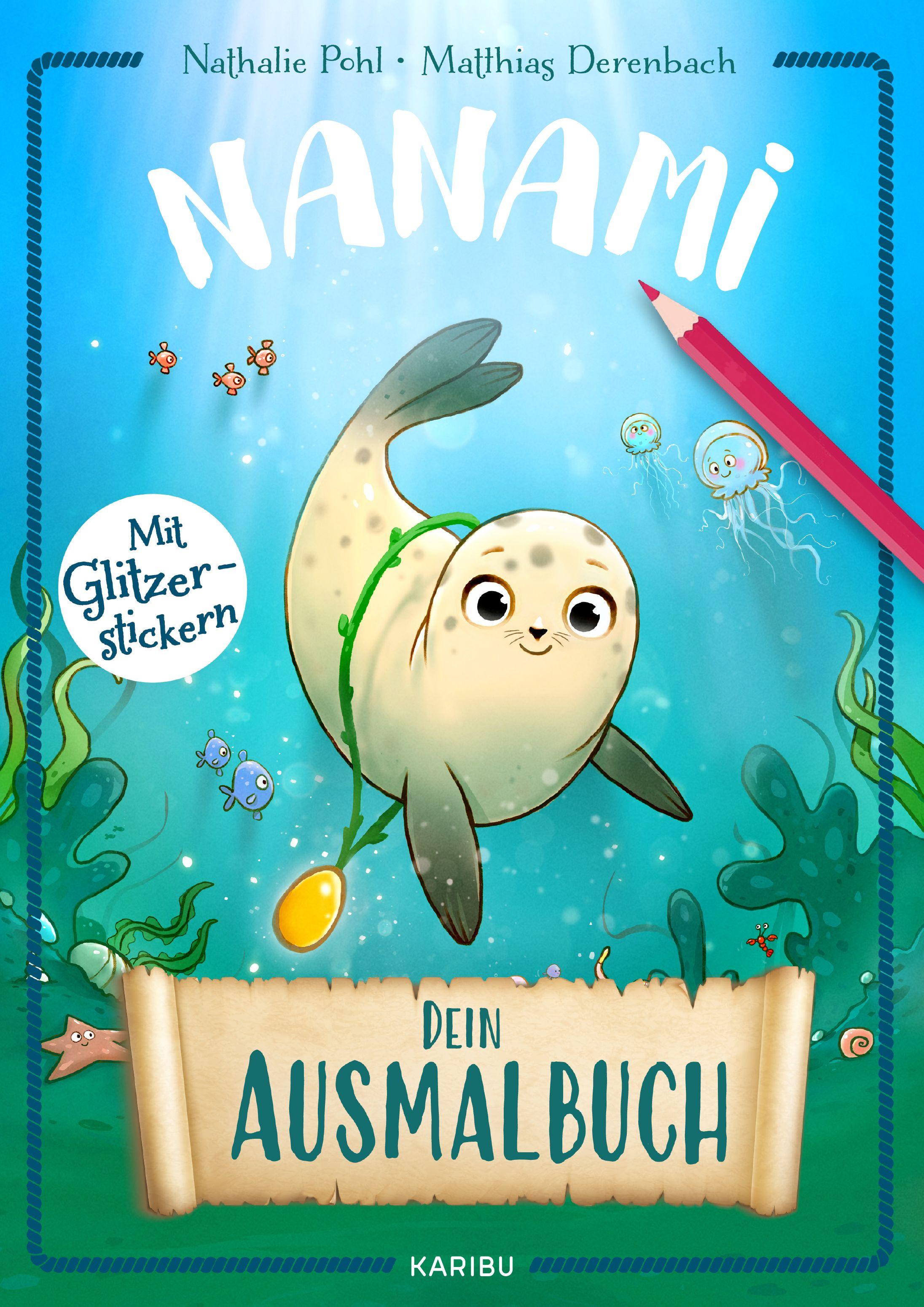 Vorderes Coverbild Nanami - Dein Ausmalbuch